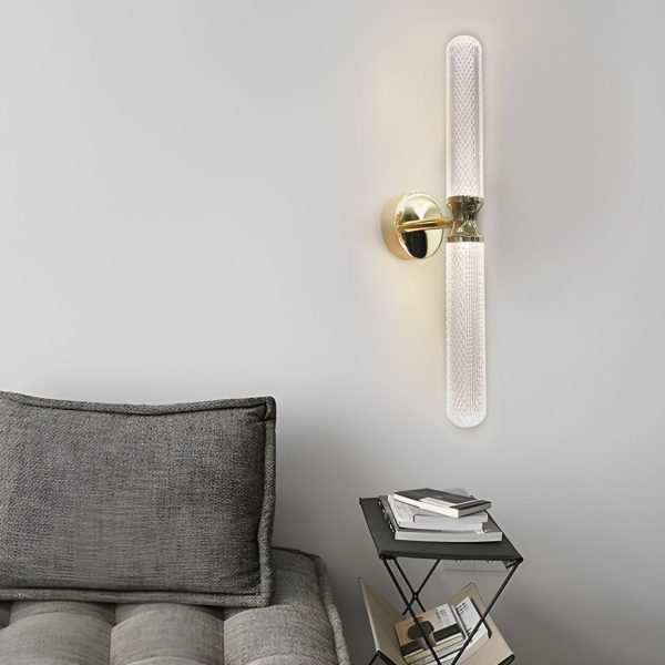 Minimalist Strip Three Step Dimming Light LED Modern Wall Sconces Lighting - Image 6