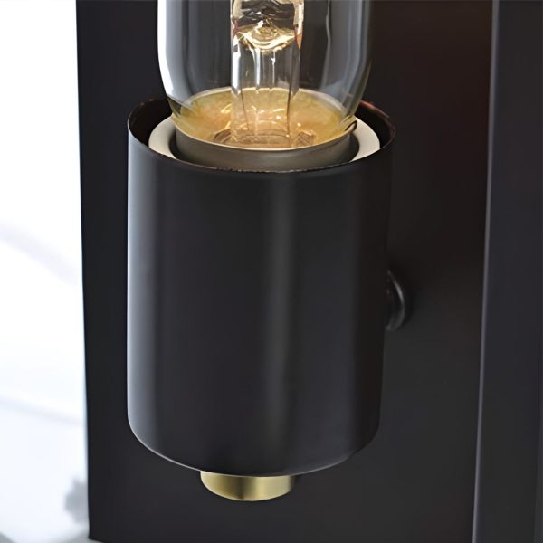 Creative Rectangular Industrial Style Wall Lamp Wall Sconce Lighting - Image 9