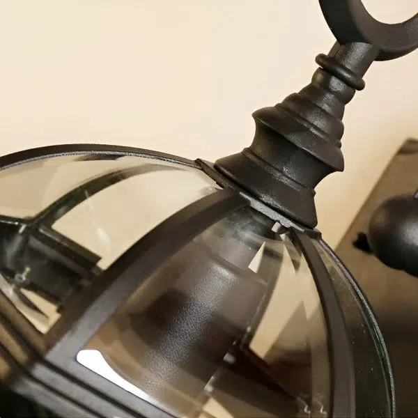 Double-layer Waterproof Glass E27 Vintage Wall Sconce Lighting Wall Lamp - Image 9