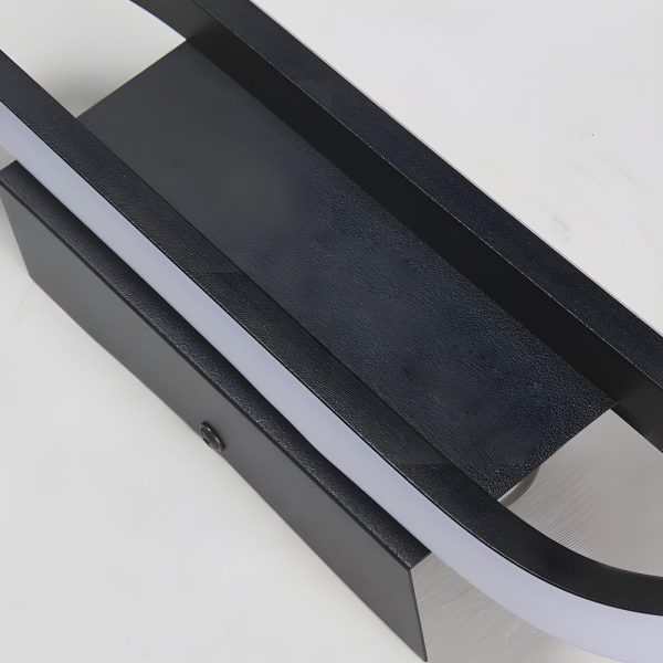 Minimalist Long Strip Aluminum LED Black Nordic Wall Lights Indoor - Image 8