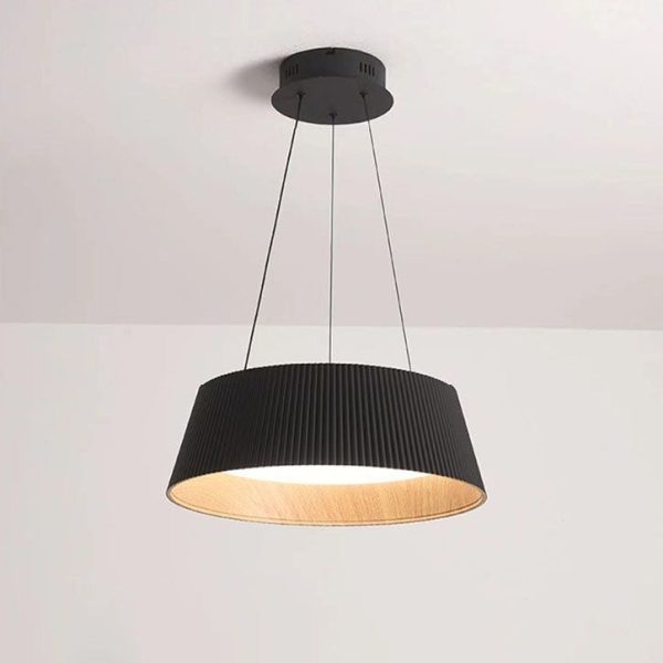 Nordic Minimalist Round LED Iron Pendant Light Flush Mount Lighting - Image 14