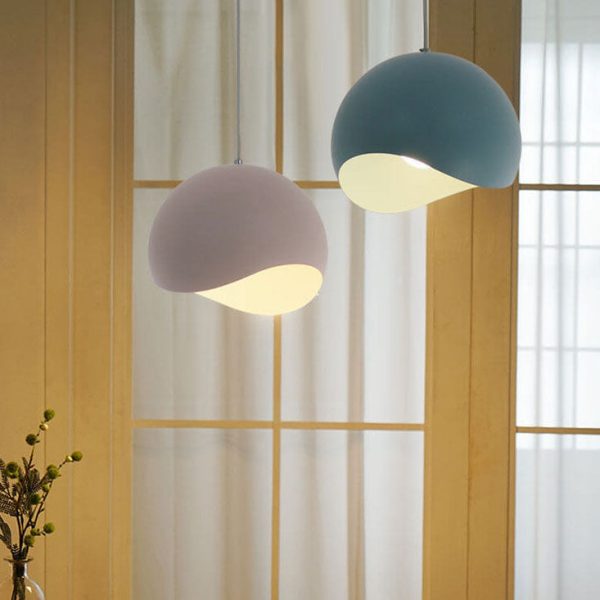 Modern Macaron Magic Bean Metal 1-Light Pendant Light - Image 2