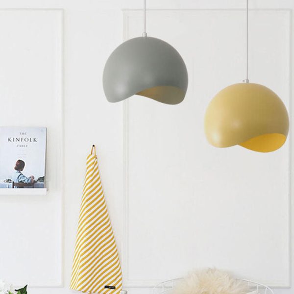 Modern Macaron Magic Bean Metal 1-Light Pendant Light - Image 5