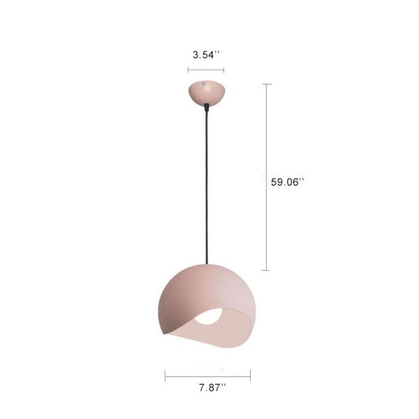 Modern Macaron Magic Bean Metal 1-Light Pendant Light - Image 13