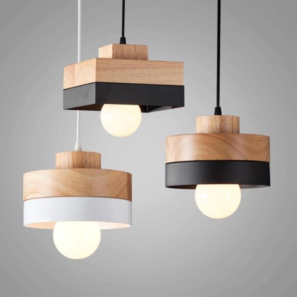 Nordic Round/Square 1-Light Pendant Light - Image 16