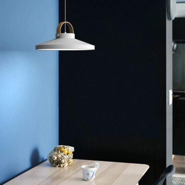 Nordic Macaron Ring Dome 1-Light LED Pendant Light - Image 16