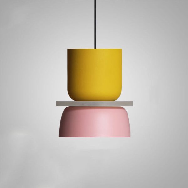 Nordic Colorful Macaron 1-Light LED Pendant Light - Image 13