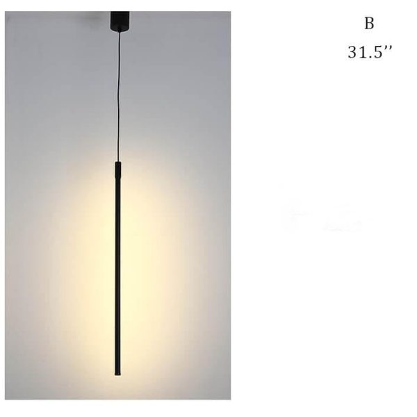 Minimalist Line 1-Light Adjustable Long Line LED Pendant Light - Image 13