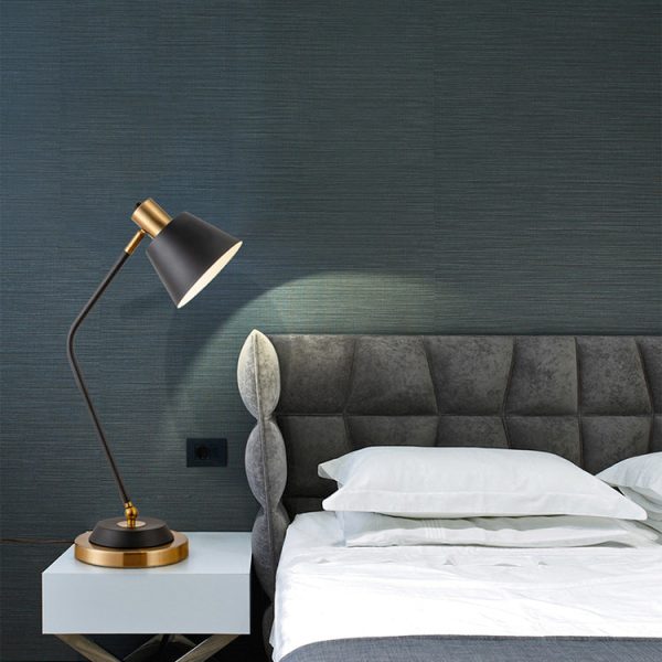 Modern Minimalist Iron Cylinder Shade 1-Light Table Lamp For Living Room - Image 20