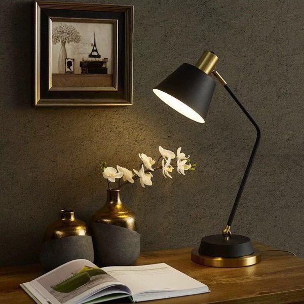 Modern Minimalist Iron Cylinder Shade 1-Light Table Lamp For Living Room - Image 22