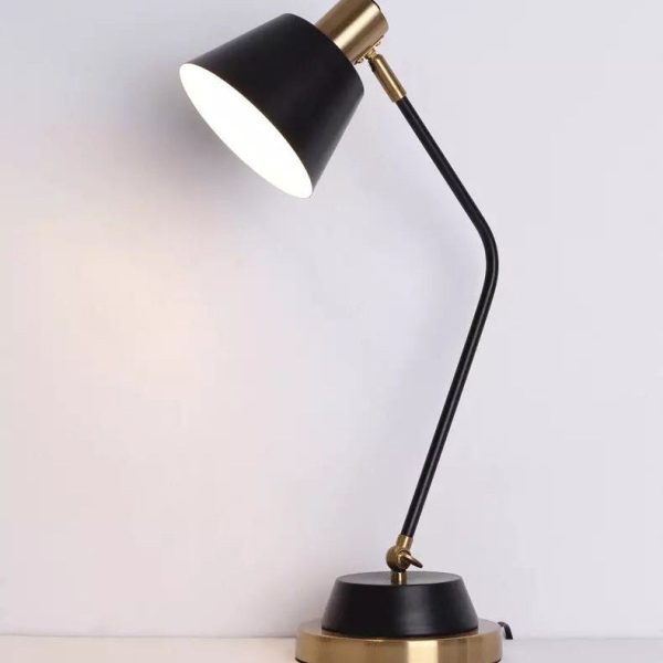 Modern Minimalist Iron Cylinder Shade 1-Light Table Lamp For Living Room - Image 12