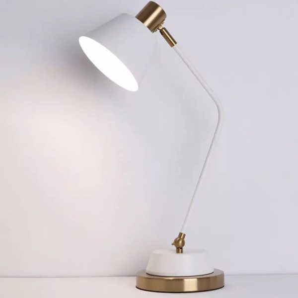 Modern Minimalist Iron Cylinder Shade 1-Light Table Lamp For Living Room - Image 10