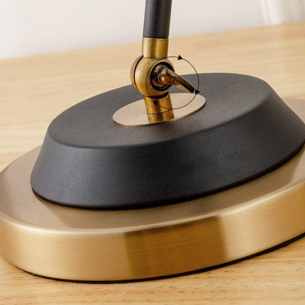 Modern Minimalist Iron Cylinder Shade 1-Light Table Lamp For Living Room - Image 7