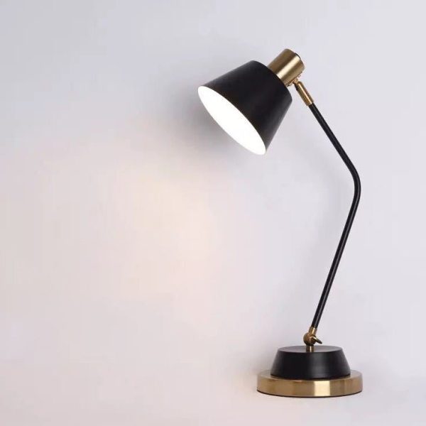 Modern Minimalist Iron Cylinder Shade 1-Light Table Lamp For Living Room - Image 11