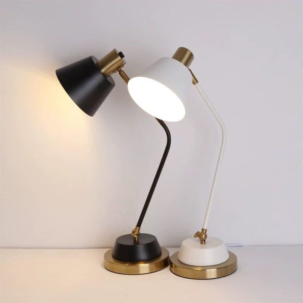 Modern Minimalist Iron Cylinder Shade 1-Light Table Lamp For Living Room - Image 15