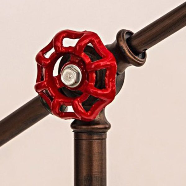 Contemporary Industrial Iron Dome Fishing Rod 1-Light Standing Floor Lamp For Living Room - Image 6