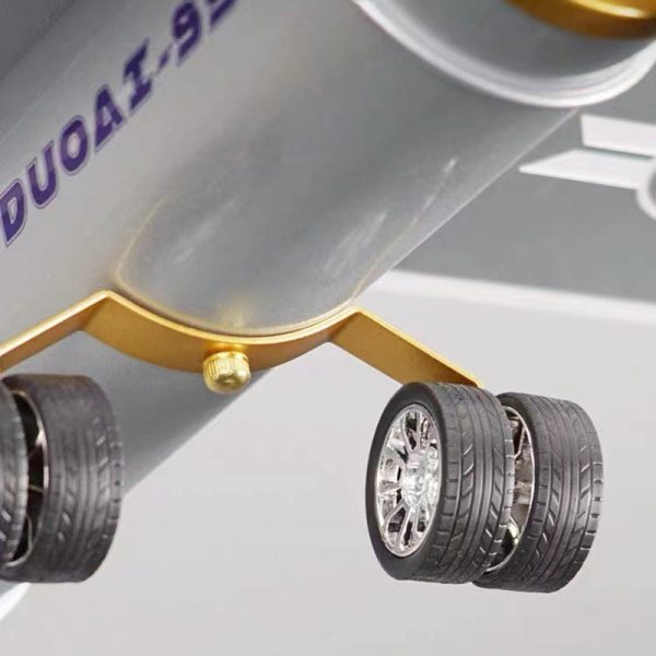 Contemporary Creative Metal & Acrylic Airplane Shape LED Semi-Flush Mount Ceiling Light For Kids Bedroom & Living Room - Image 6