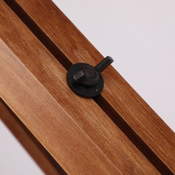 Contemporary Creative Camera Iron Wood 1 - Light Standing Floor Lamp For Living Room - Image 7