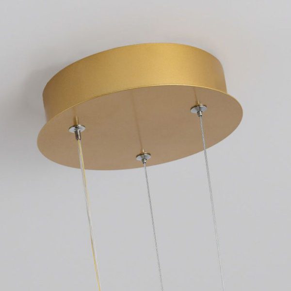 Contemporary Creative Butterfly Iron Aluminum Acrylic LED Pendant Light For Living Room - Image 9