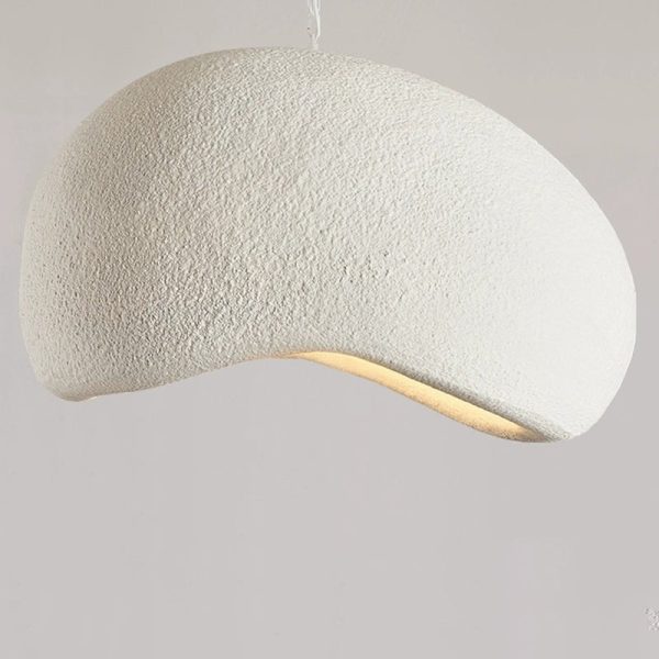 Contemporary Vintage Irregular Round Clouds Iron Resin 1-Light Pendant Light For Living Room - Image 14