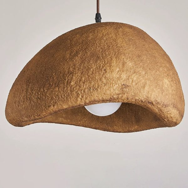 Contemporary Vintage Irregular Round Clouds Iron Resin 1-Light Pendant Light For Living Room - Image 12