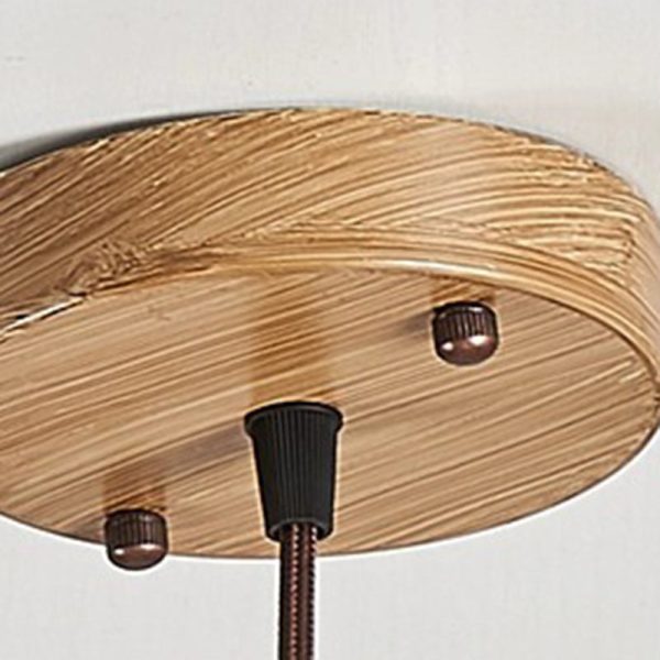 Contemporary Vintage Irregular Round Clouds Iron Resin 1-Light Pendant Light For Living Room - Image 8