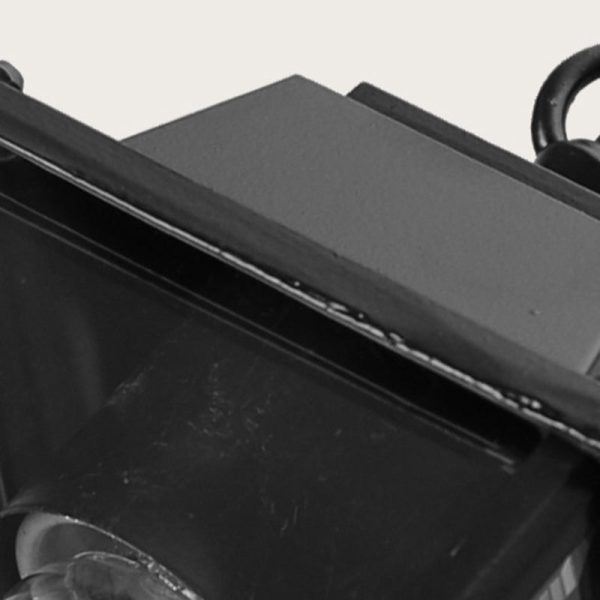 Modern Minimalist Waterproof Rectangular Aluminum Glass 1-Light Pendant Light For Outdoor Patio - Image 7