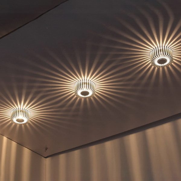 Contemporary Simplicity Aluminum Round LED Flush Mount Ceiling Light For Hallway Or Entryway - Image 4