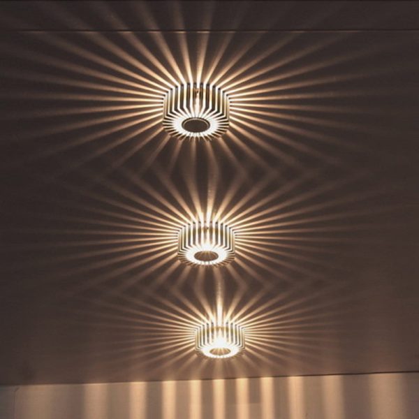 Contemporary Simplicity Aluminum Round LED Flush Mount Ceiling Light For Hallway Or Entryway