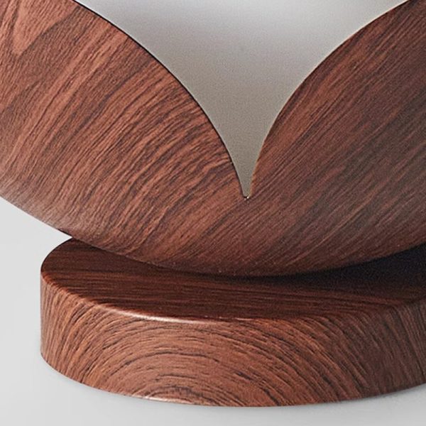 Traditional Japanese Globe Iron Glass 1-Light Semi-Flush Mount Ceiling Light For Living Room - Image 6