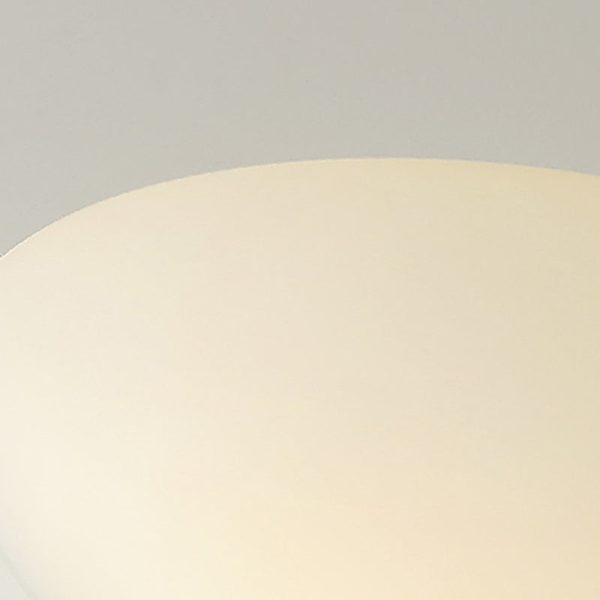 Modern Minimalist Pebble Shape Hardware PE LED Flush Mount Ceiling Light For Bedroom - Image 9