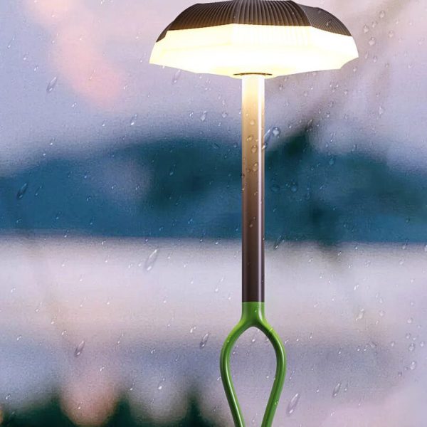 Contemporary Simplicity Solar Waterproof Hardware PE LED Outdoor Standing Floor Lamp For Garden - Image 9
