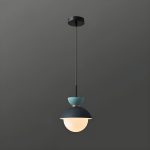 Light Blue On Top + Dark Blue On Bottom