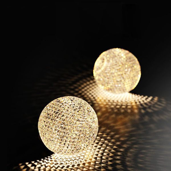 Contemporary Luxury Iron Acrylic Geometric Circle Ring LED Semi-Flush Mount Ceiling Light For Living Room - Image 8