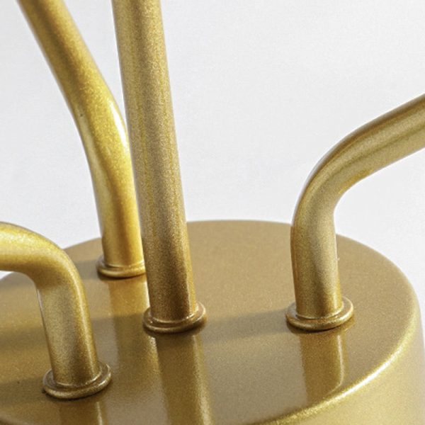 Contemporary Scandinavian Colorful Flower Orb Metal Glass Acrylic 1/4/6/8 Light Semi-Flush Mount Ceiling Light For Bedroom - Image 8