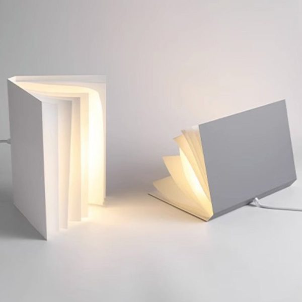 Contemporary Creative Book Rectangle Iron Fabric 1-Light Pendant Light For Bedroom - Image 8