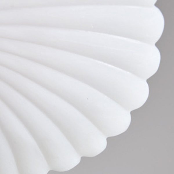 Modern Eclectic Flower Iron Aluminum PVC LED Semi-Flush Mount Ceiling Light For Bedroom - Image 8