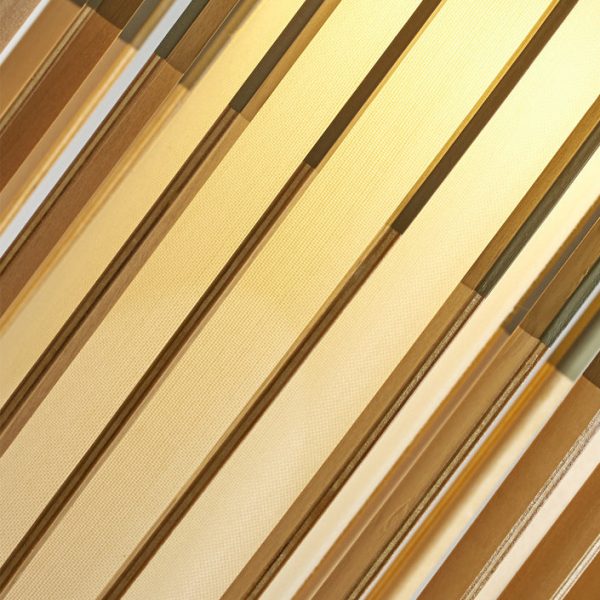 Contemporary Scandinavian Lantern Hollowed Out Round Cylinder Fabric Wood 1-Light Pendant Light For Living Room - Image 7