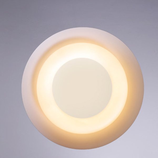 Modern Simplicity Bowl Round PE Iron LED Chandelier For Living Room - Image 7