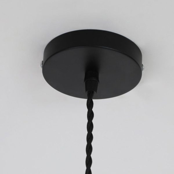 Contemporary Nordic Terrazzo Brass Round Cylinder Conic 1-Light Pendant Light For Dining Room - Image 12