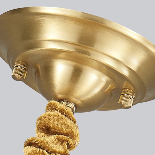 Modern Mid-century Waterproof Copper Glass Cage Rhombic Cylinder 1/3/4 Light Chandeliers For Outdoor Patio - Image 16