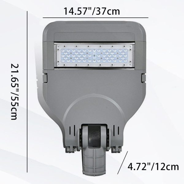 Contemporary Industrial Waterproof Aluminum PMMA Rectangular Street Lamp Shade LED Outdoor Light For Outdoor Patio - Image 11