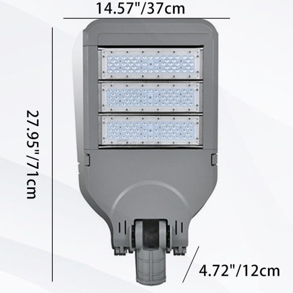 Contemporary Industrial Waterproof Aluminum PMMA Rectangular Street Lamp Shade LED Outdoor Light For Outdoor Patio - Image 13