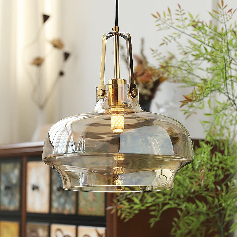 BS-Lighting-LX01925-1-375d8bce-ca7a-47d2-9654-719124a0a14d.jpg Modern Transitional Hardware Glass Round 1-Light Pendant Light For Dining Room - Image 1