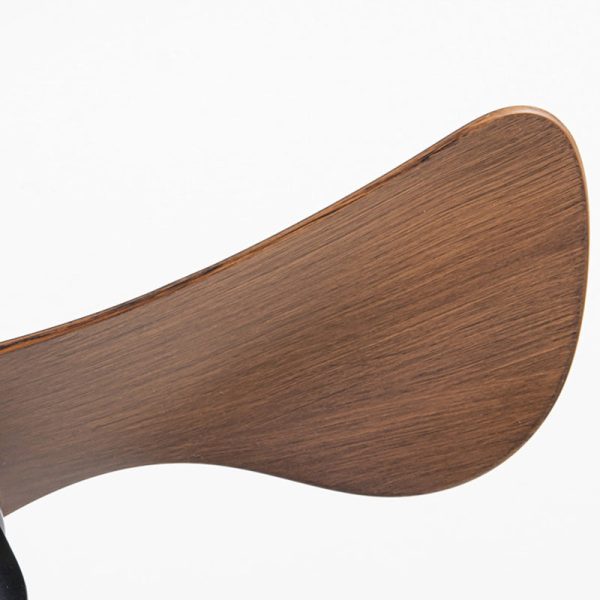 Traditional Farmhouse Twisted Cage Acrylic Glass Hardware ABS 1-Light Downrods Ceiling Fan Light For Bedroom - Image 11