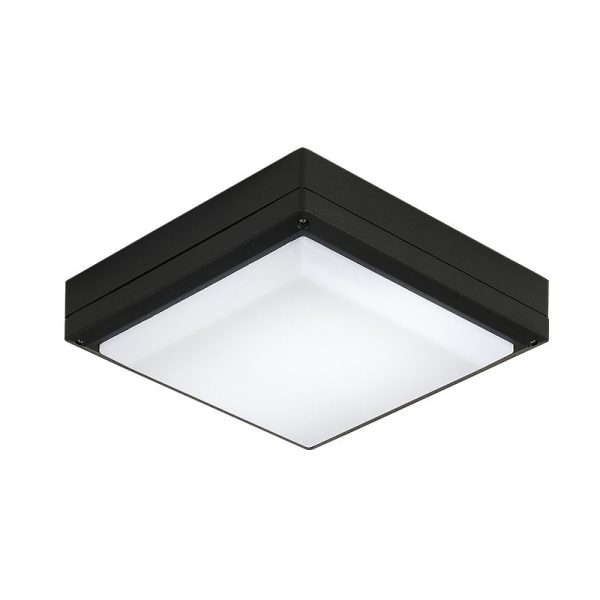 Modern Simplicity Waterproof Aluminum Acrylic Square Line LED Outdoor Flush Mount Ceiling Light For Outdoor Patio - Image 23