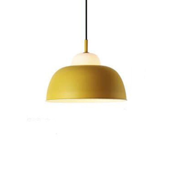 Nordic Creative Macaron Aluminum 1-Light Dome Pendant Light - Image 22
