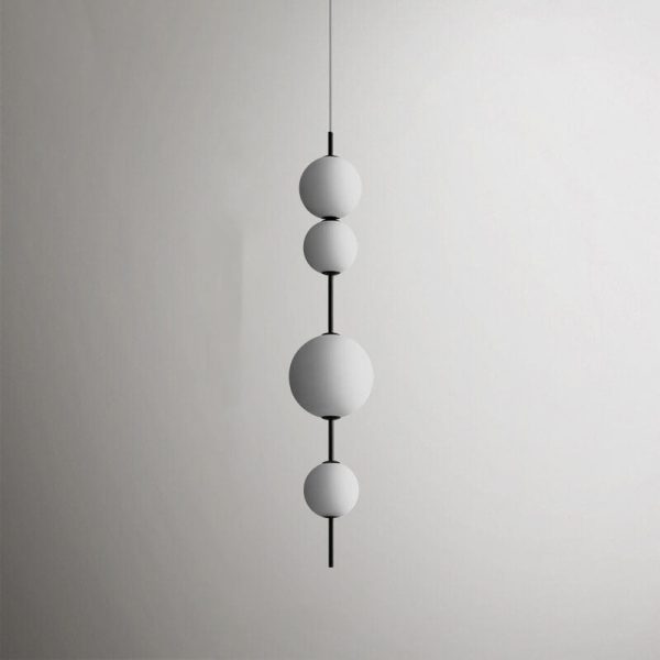 Modern Minimalist Creative Glass Ball LED Pendant Light - Image 16