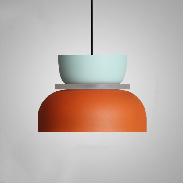 Nordic Colorful Macaron 1-Light LED Pendant Light - Image 18