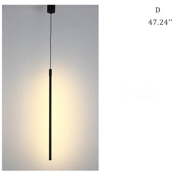 Minimalist Line 1-Light Adjustable Long Line LED Pendant Light - Image 15